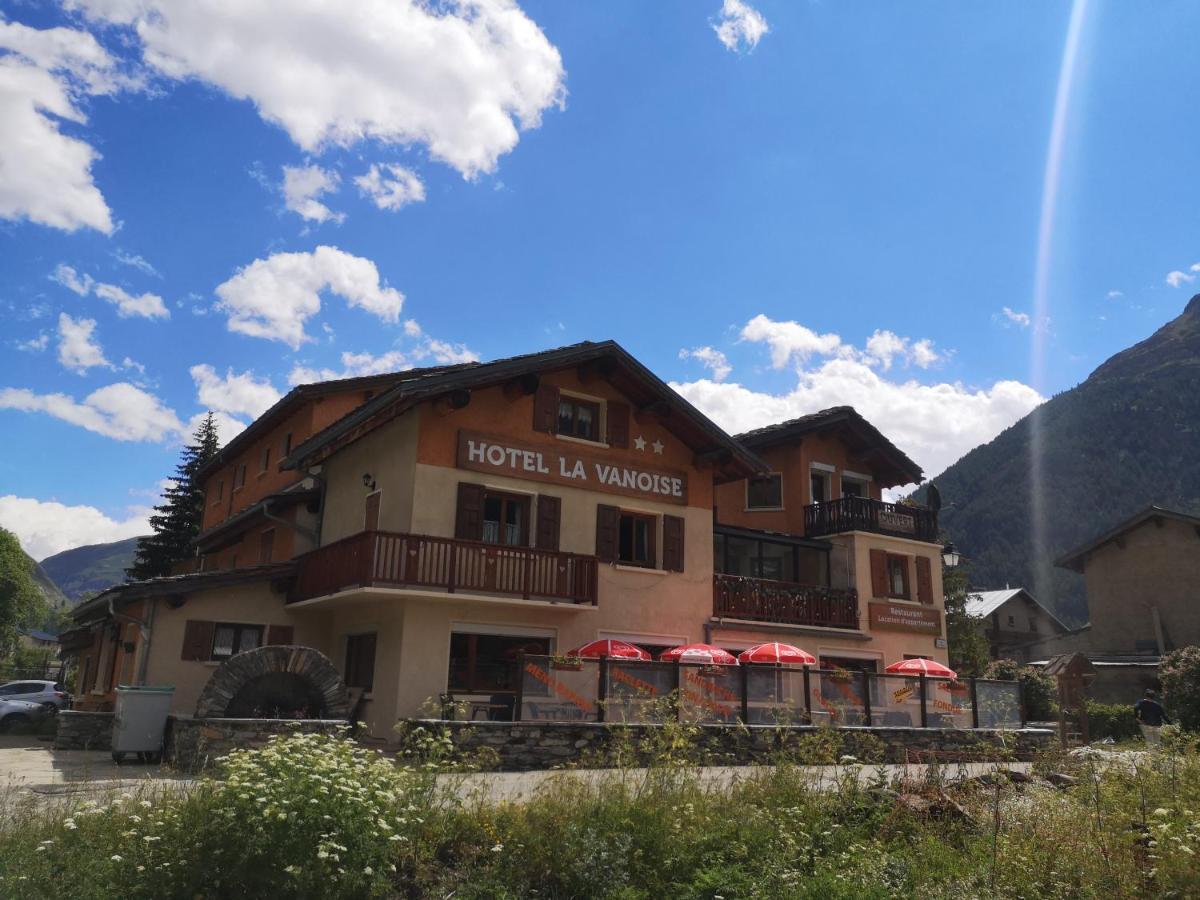 Hotel La Vanoise Bessans Buitenkant foto